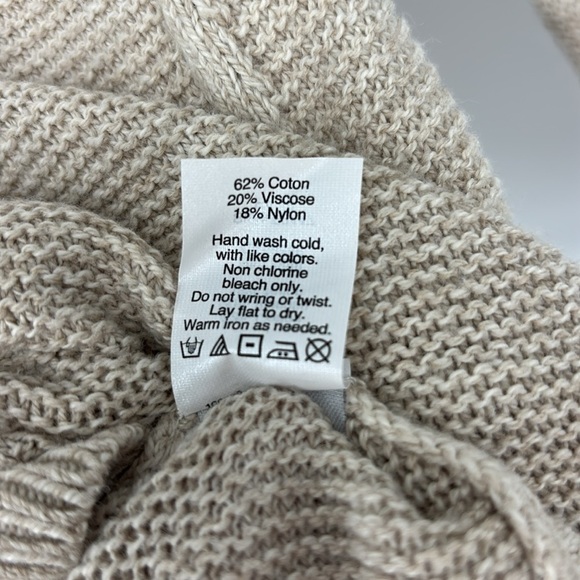 Madewell Riverside Texture Sweater in Marled Flax - Picture 7 of 8